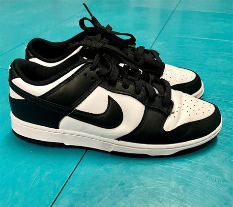 nike dunk low schwarz weis